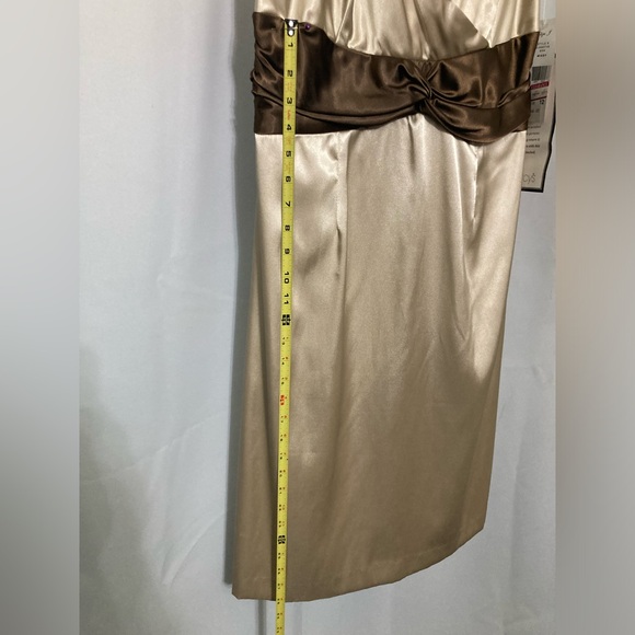 ELIZA J  2Tone Satin Dress NWT - Picture 6 of 8